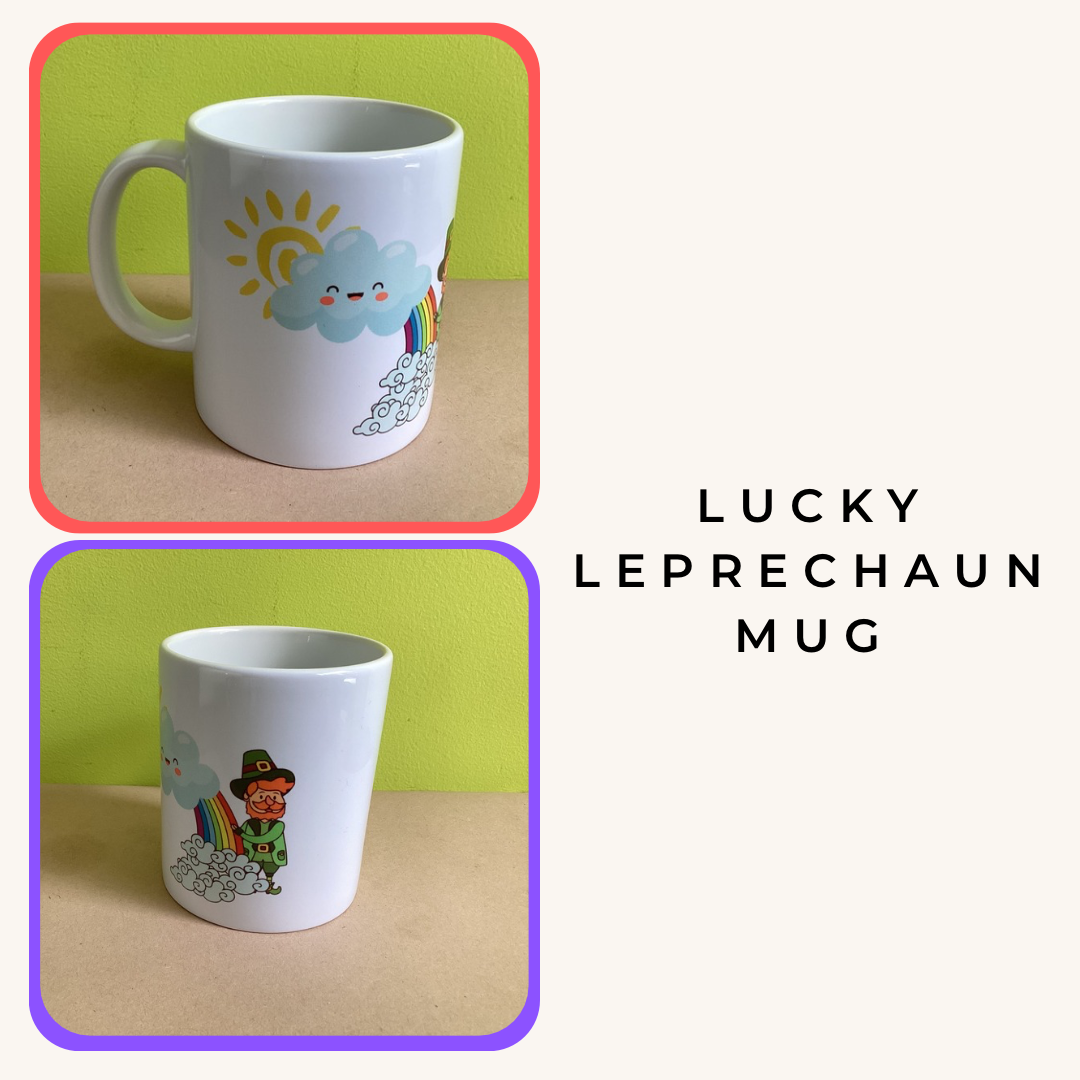 Lucky leprechaun mug