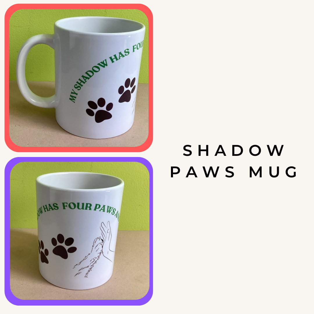 Shadow paws mug