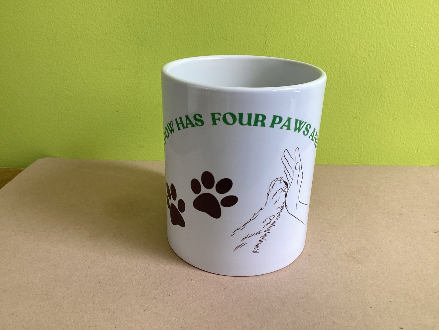 Shadow paws mug