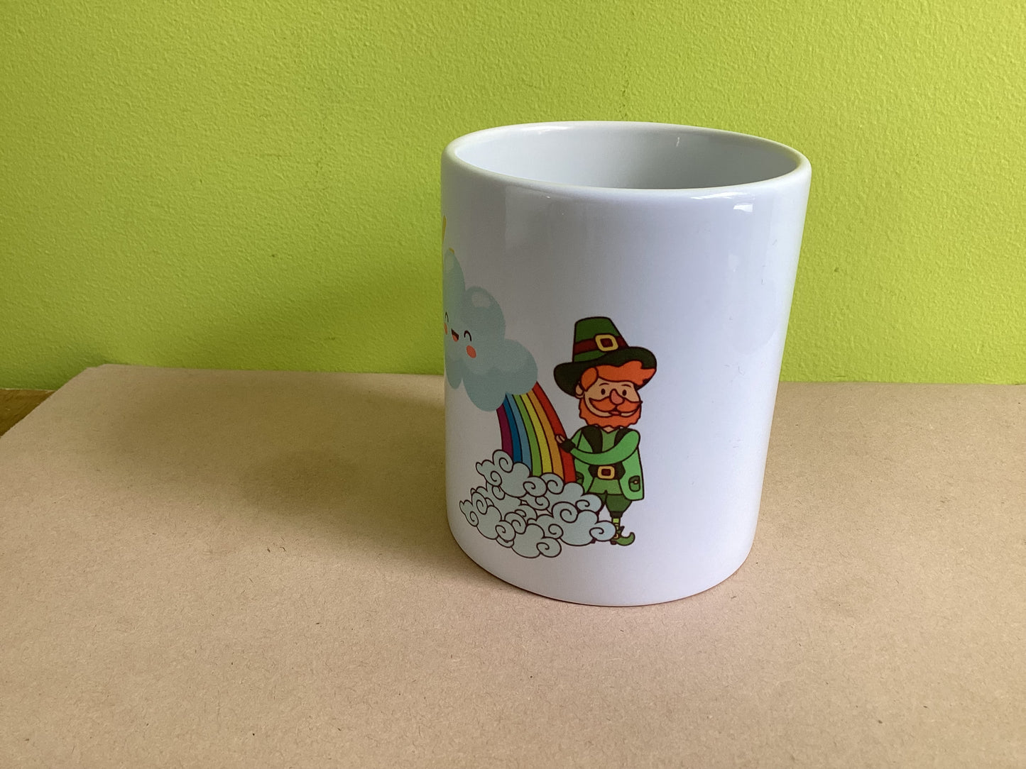 Lucky leprechaun mug