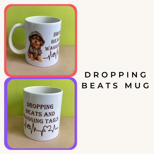 Dropping beats mug